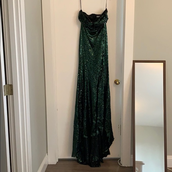 Alamour the label Emerald green sequin gown - Picture 6 of 6